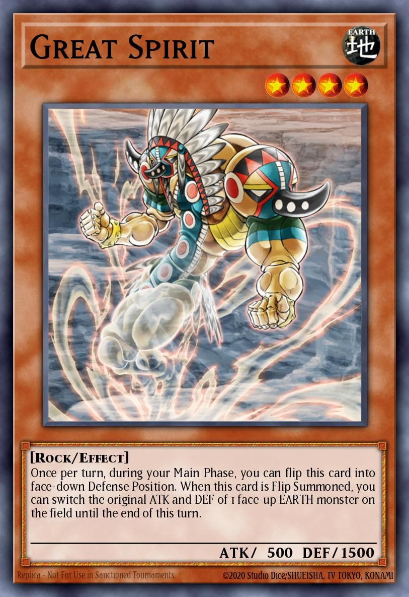 Great Spirit — Structure Deck: Invincible Fortress Yu-Gi-Oh! card by KAZUKI TAKAHASHI