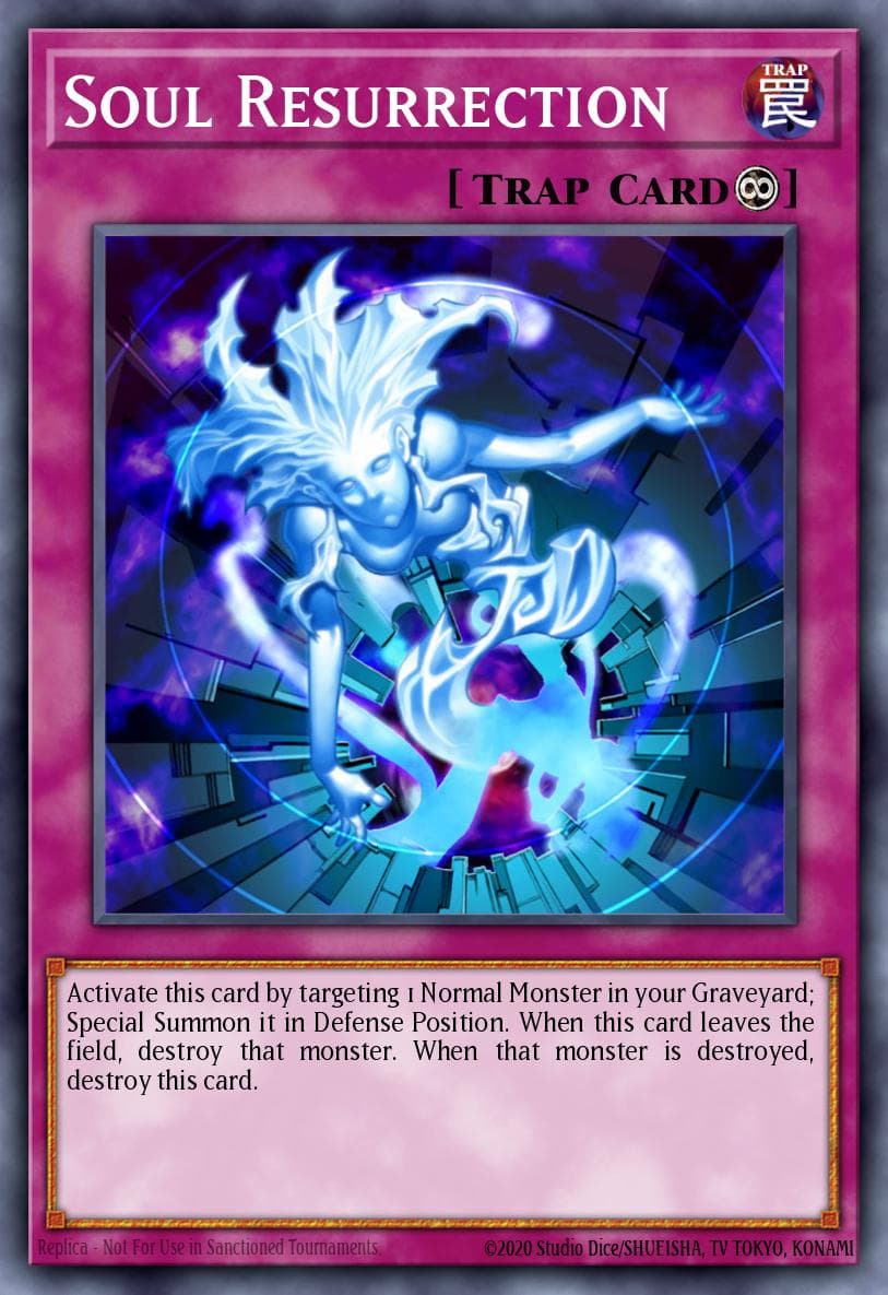 Soul Resurrection — Dark Revelation Volume 2 Yu-Gi-Oh! card by KAZUKI TAKAHASHI