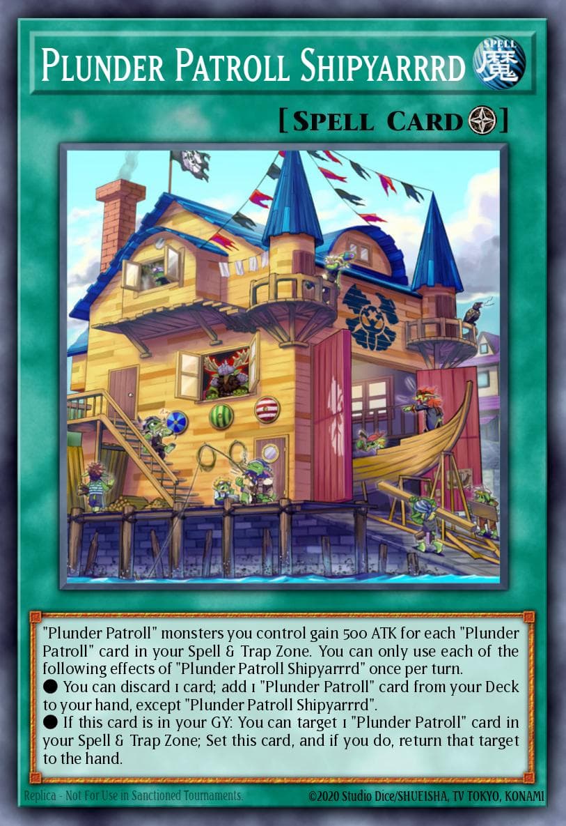 Plunder Patroll Shipyarrrd — Ignition Assault Yu-Gi-Oh! card by KAZUKI TAKAHASHI