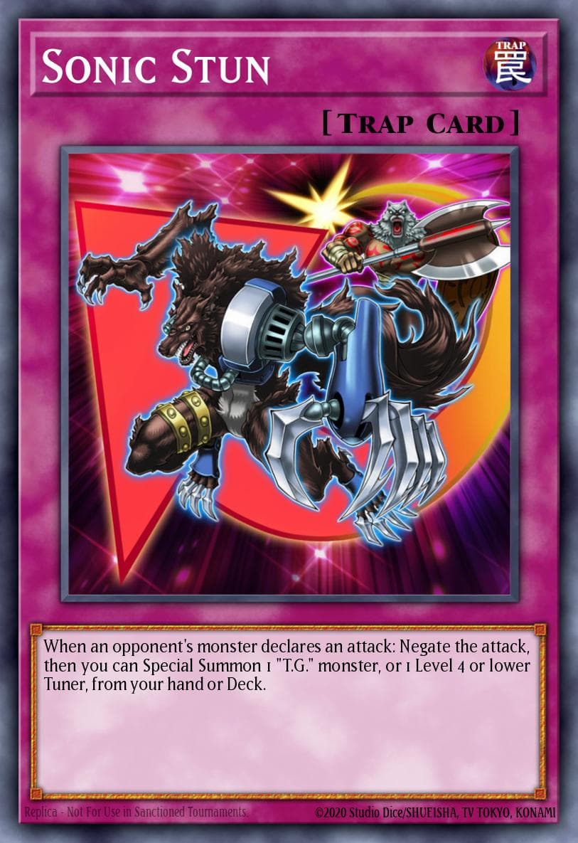 Sonic Stun — Battles of Legend: Hero's Revenge Yu-Gi-Oh! card by KAZUKI TAKAHASHI
