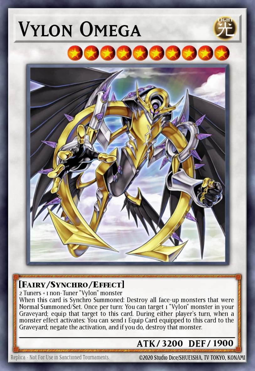 Vylon Omega — Yu-Gi-Oh! card