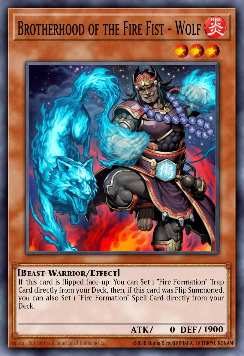 Brotherhood of the Fire Fist - Wolf — 2014 Mega-Tin Mega Pack