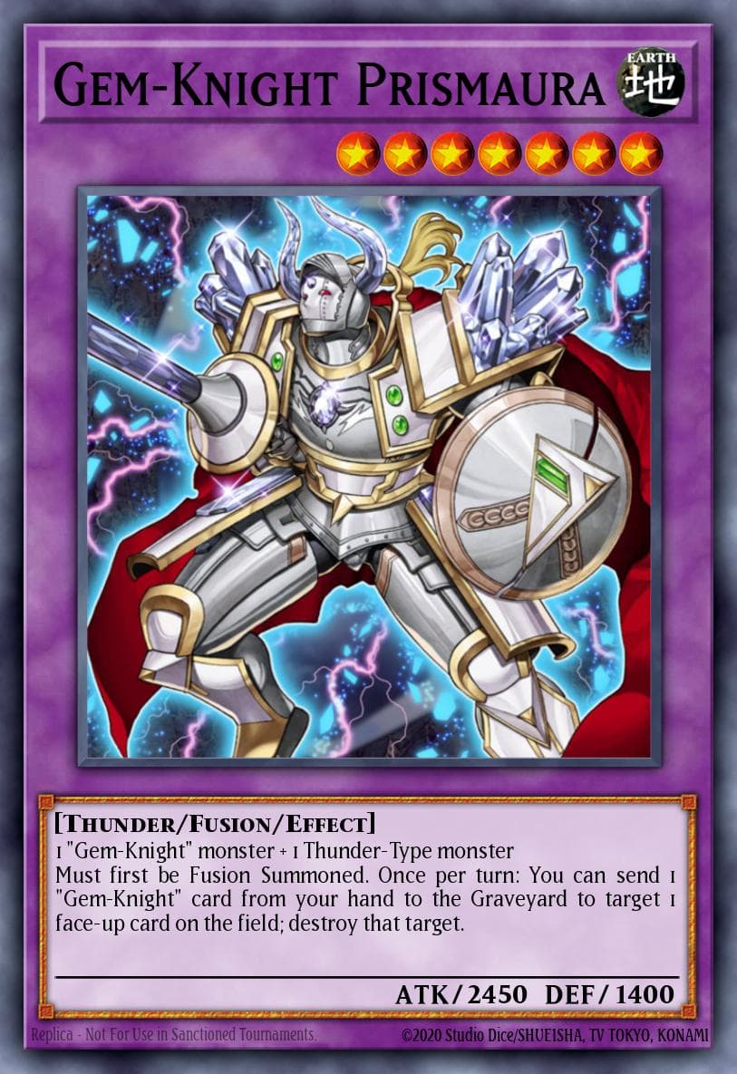 Gem-Knight Prismaura — Yu-Gi-Oh! card