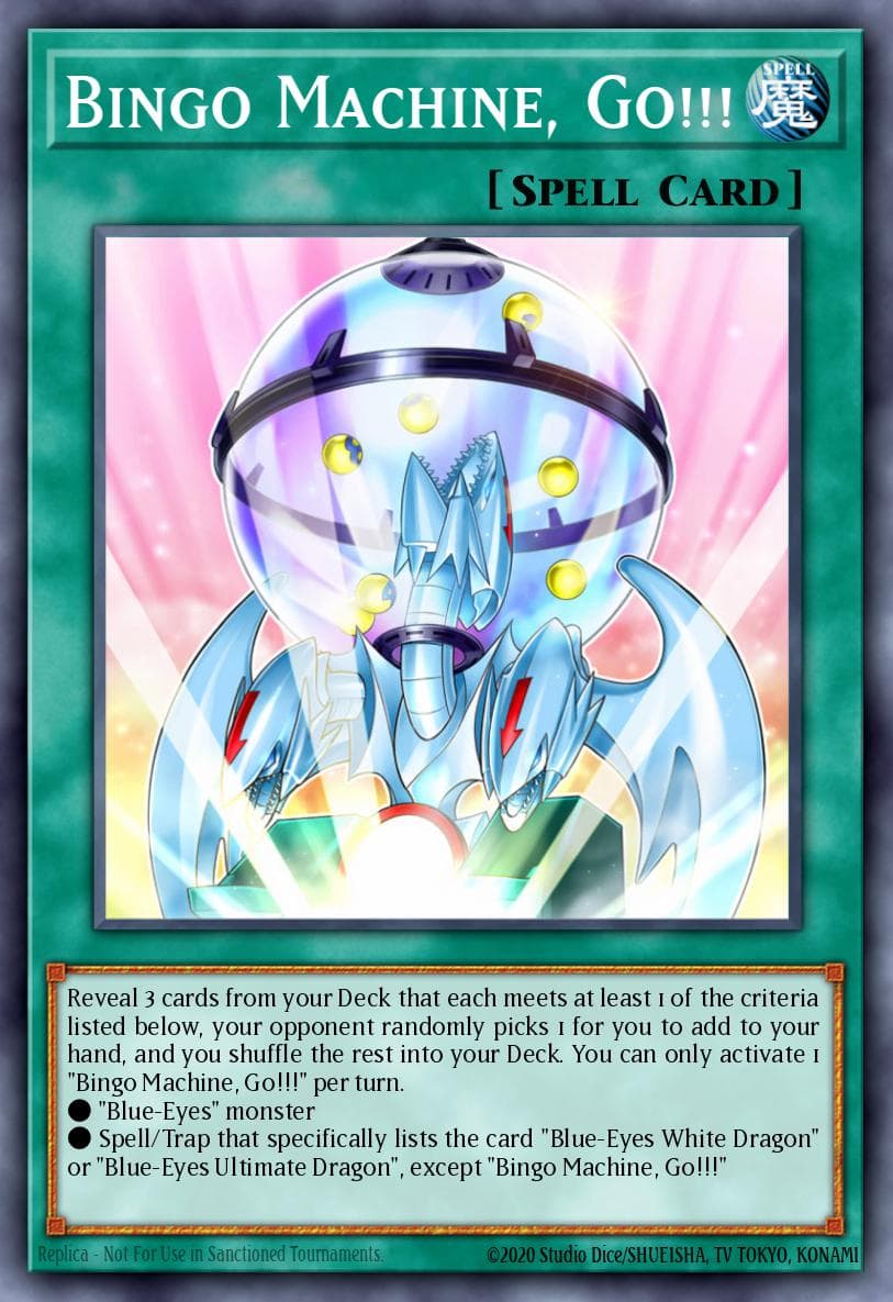Bingo Machine, Go!!! — Yu-Gi-Oh! card