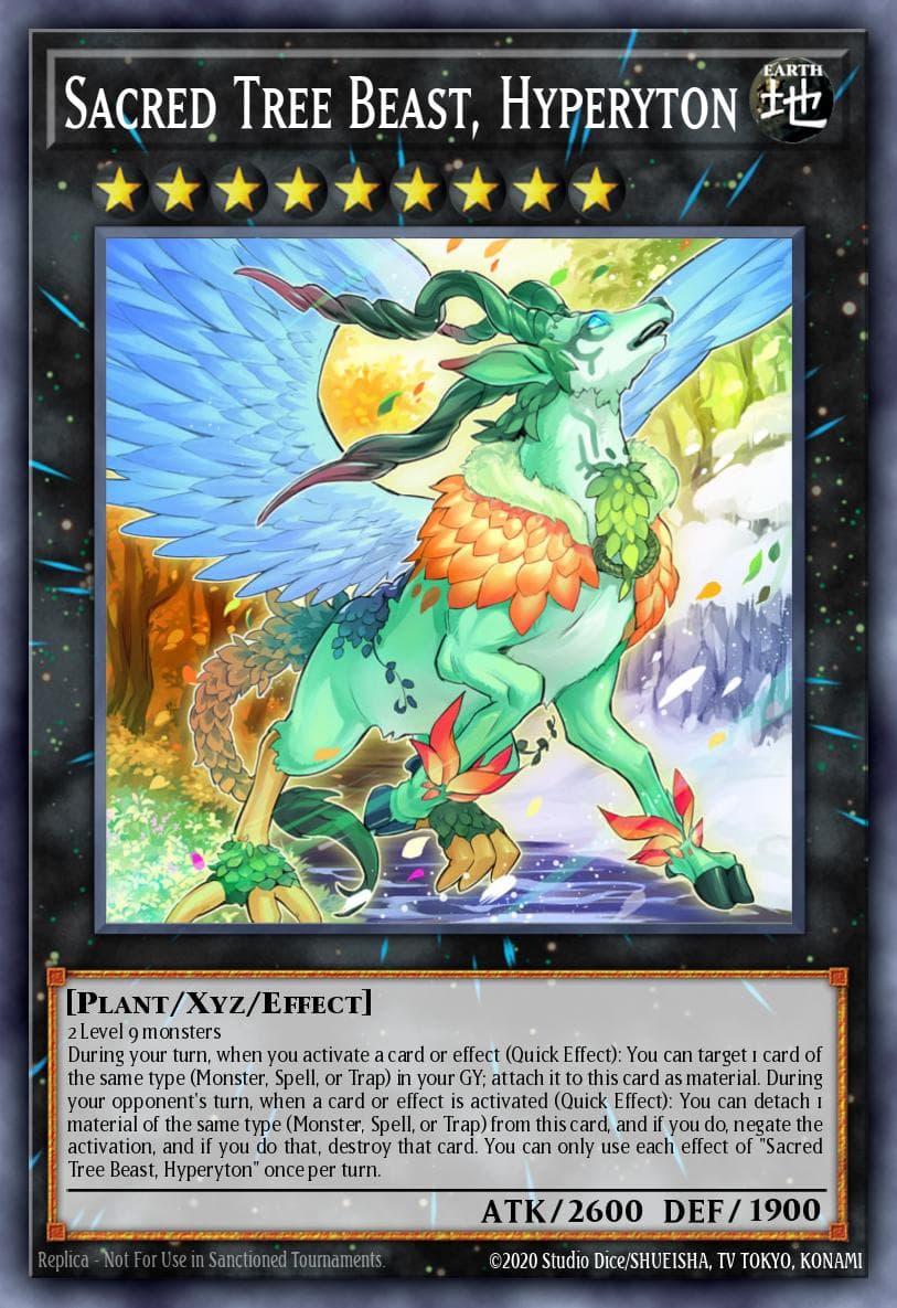 Sacred Tree Beast, Hyperyton — 2022 Tin of the Pharaoh's Gods