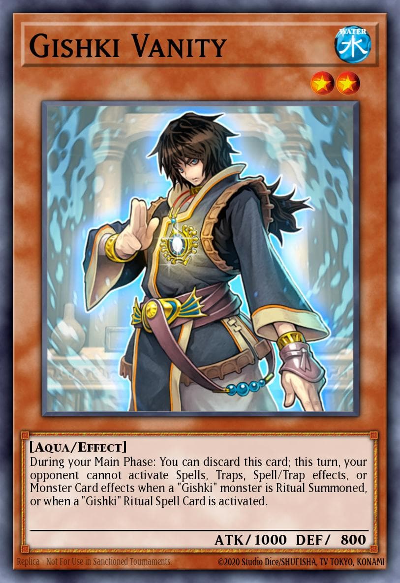 Gishki Vanity — Duel Terminal 5 Yu-Gi-Oh! card by KAZUKI TAKAHASHI
