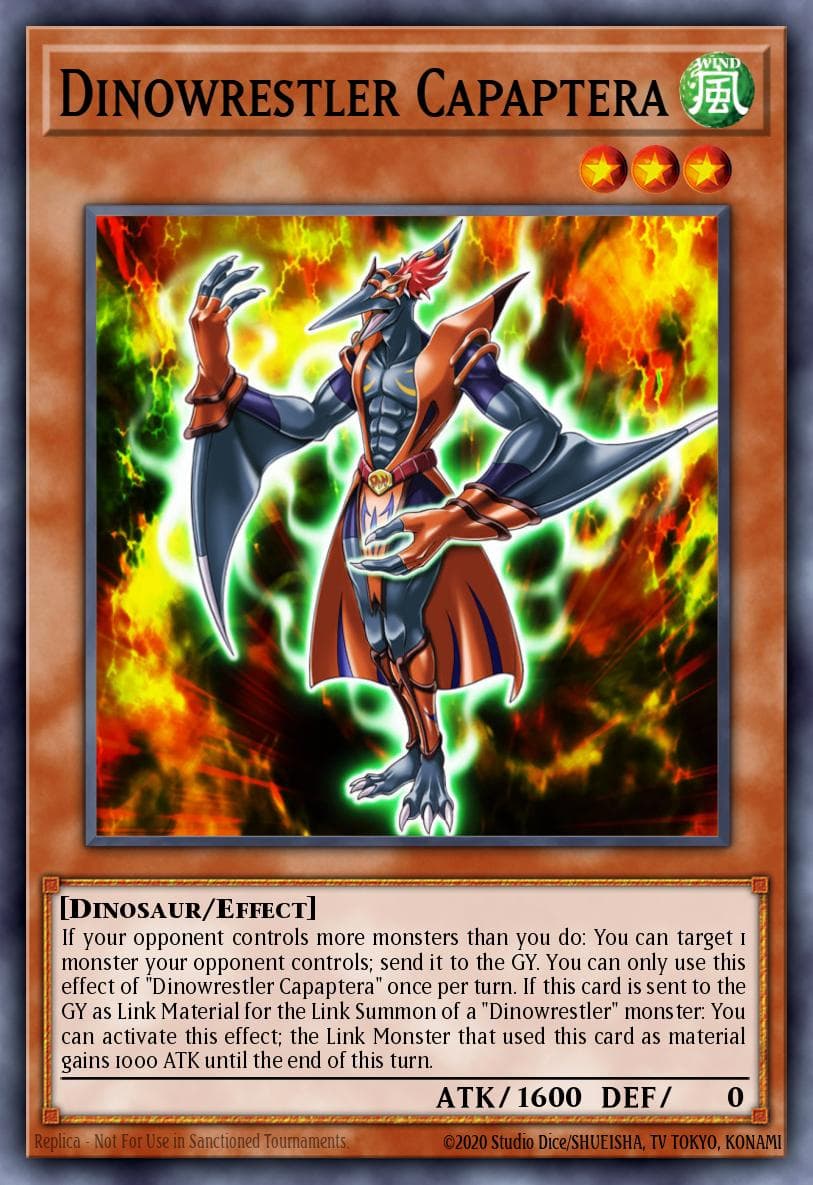 Dinowrestler Capaptera — 2019 Gold Sarcophagus Tin Mega Pack