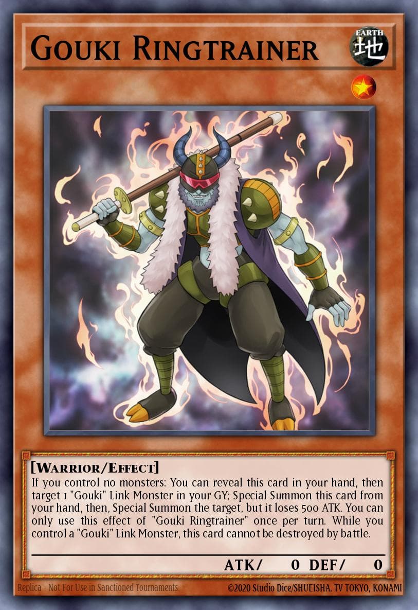 Gouki Ringtrainer — 2019 Gold Sarcophagus Tin Mega Pack