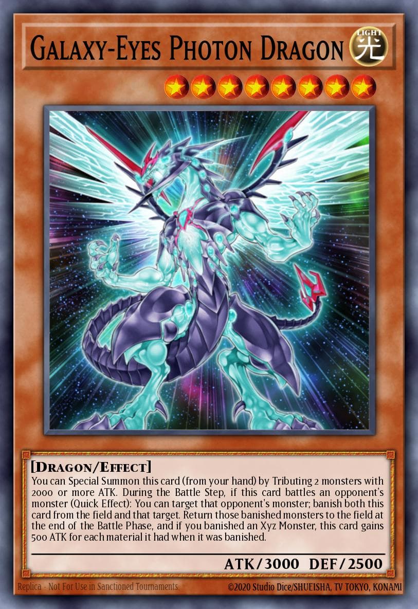 Galaxy-Eyes Photon Dragon — Yu-Gi-Oh! card