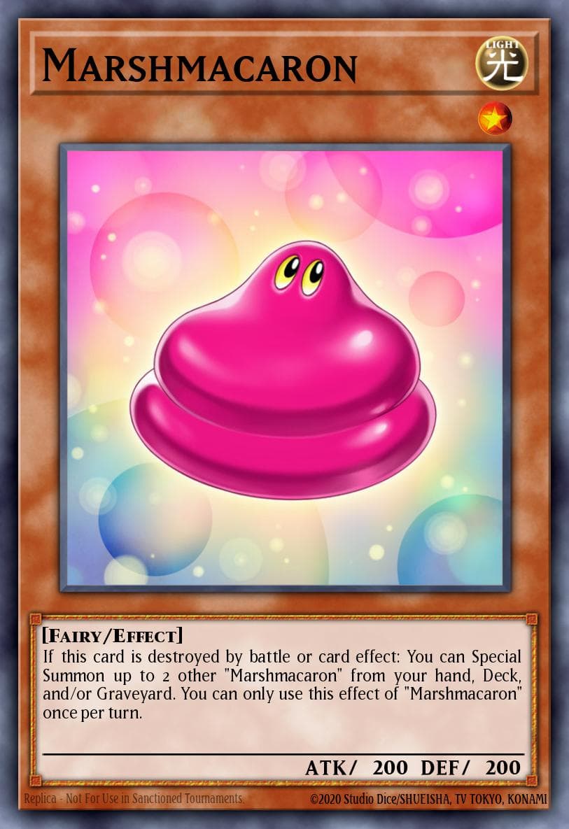 Marshmacaron — The Dark Side of Dimensions Movie Pack Yu-Gi-Oh! card by KAZUKI TAKAHASHI