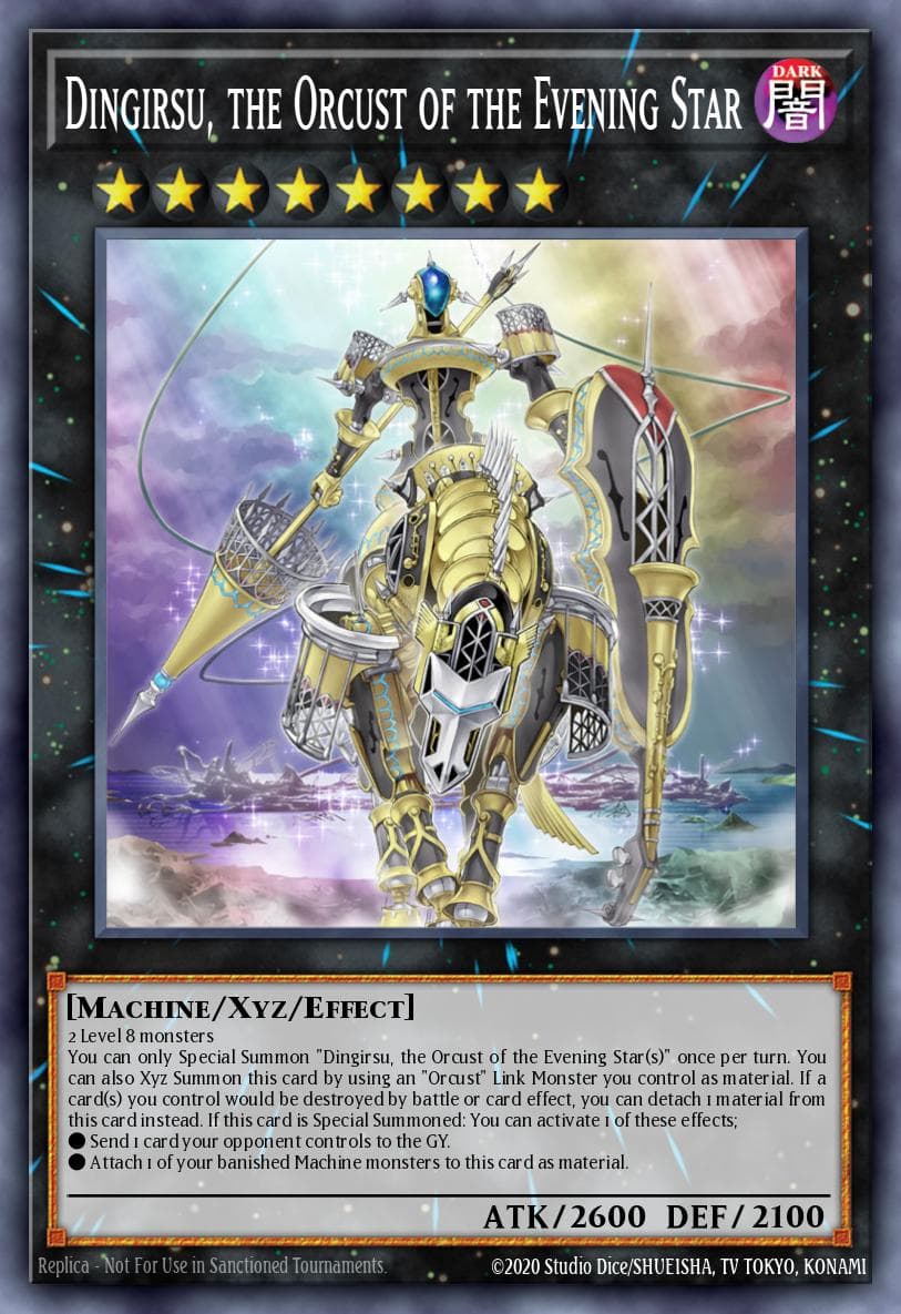 Dingirsu, the Orcust of the Evening Star — Yu-Gi-Oh! card