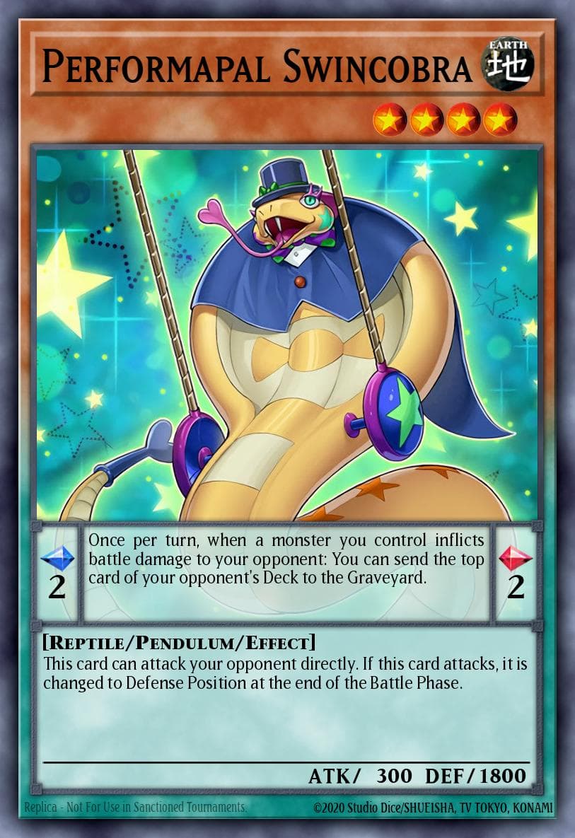 Performapal Swincobra — Starter Deck: Yuya Yu-Gi-Oh! card by NAOKI SAITO