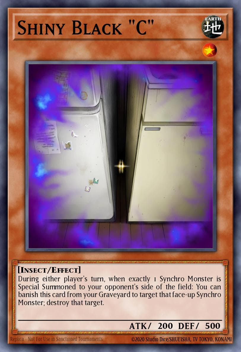 Shiny Black "C" — Ancient Prophecy