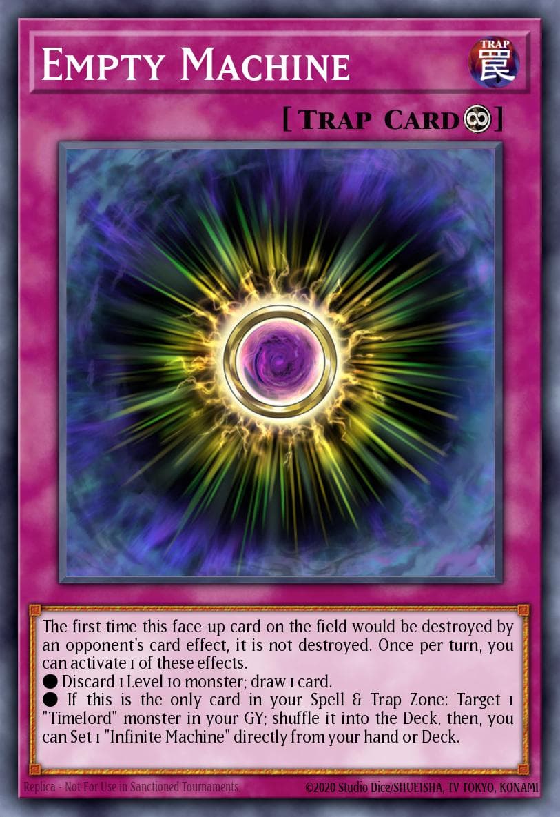Empty Machine — Yu-Gi-Oh! card