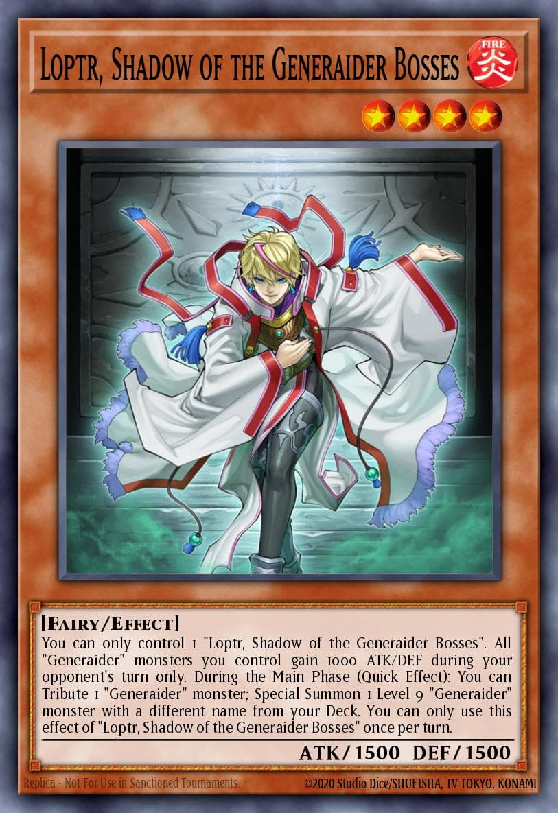 Loptr, Shadow of the Generaider Bosses — Eternity Code