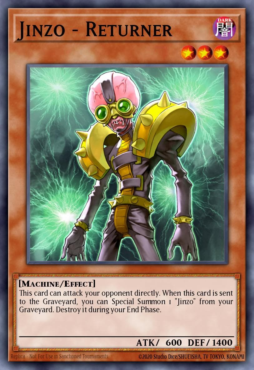 Jinzo - Returner — Light of Destruction (2020 Date Reprint)