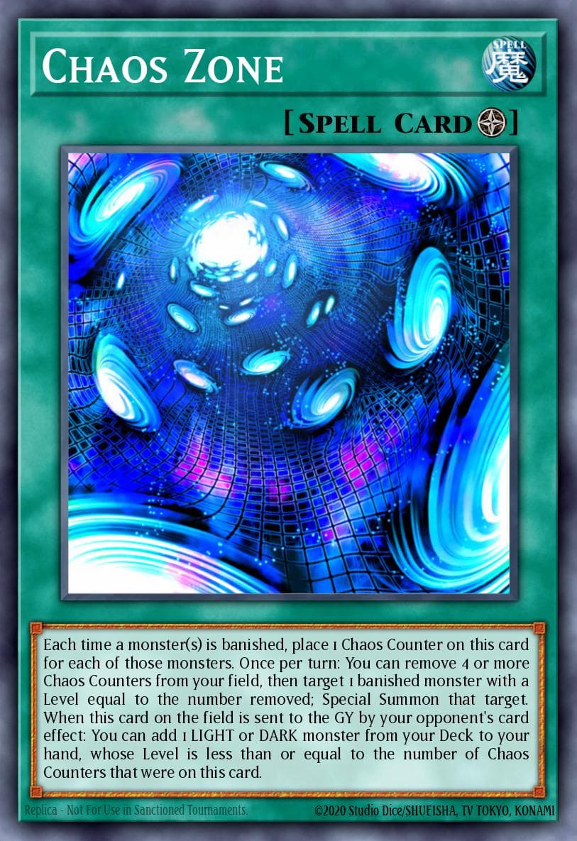 Chaos Zone — Yu-Gi-Oh! card