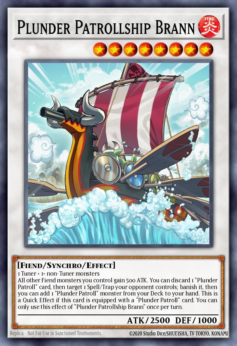Plunder Patrollship Brann — Ignition Assault Yu-Gi-Oh! card by KAZUKI TAKAHASHI