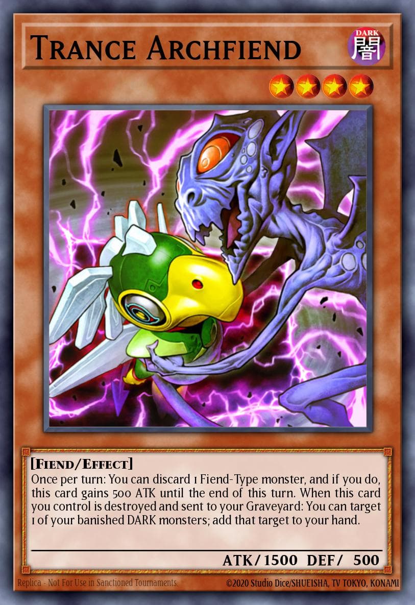 Trance Archfiend — Structure Deck: Pendulum Domination Yu-Gi-Oh! card by KAZUKI TAKAHASHI