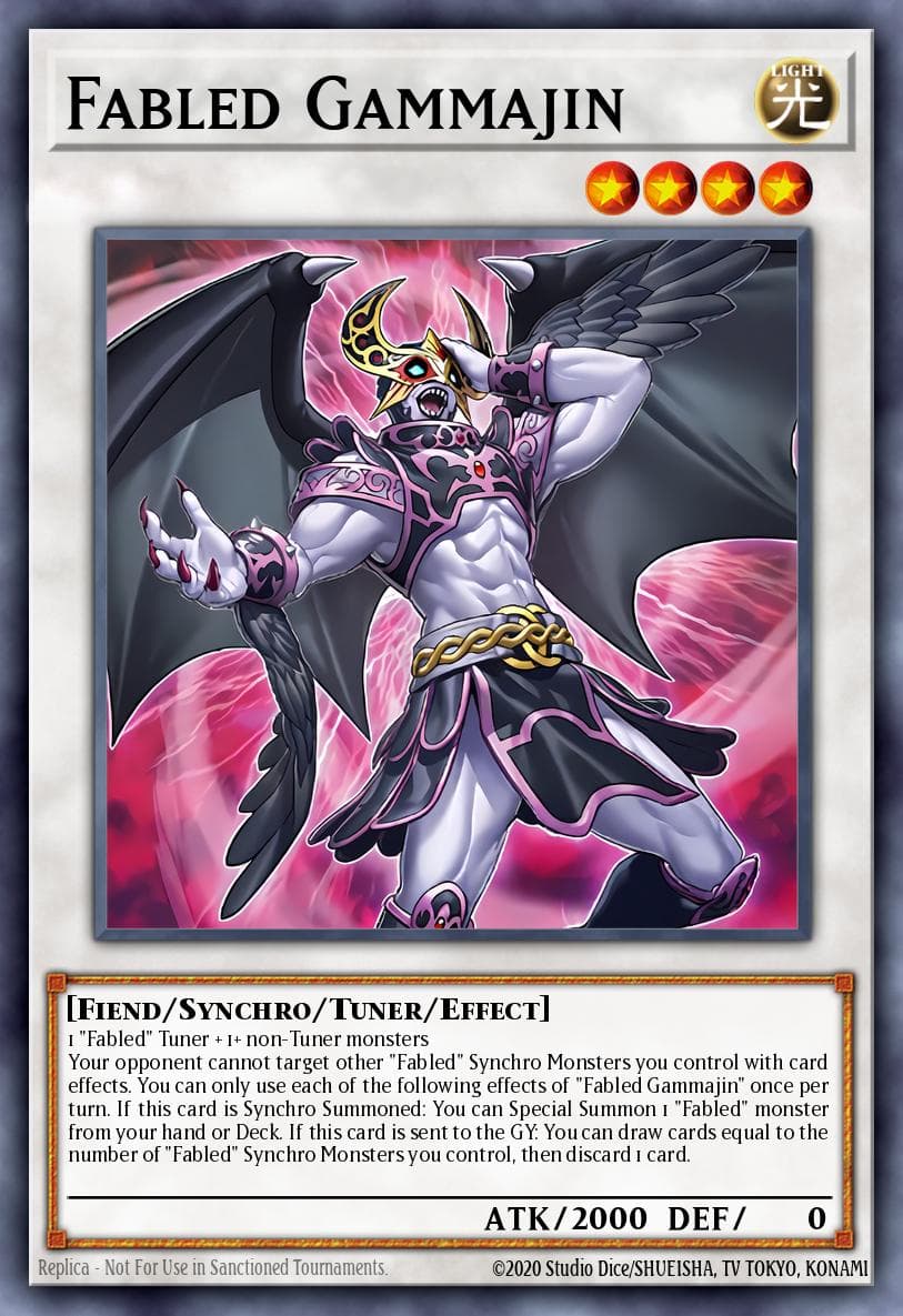 Fabled Gammajin — Battles of Legend: Monster Mayhem Yu-Gi-Oh! card by Konami