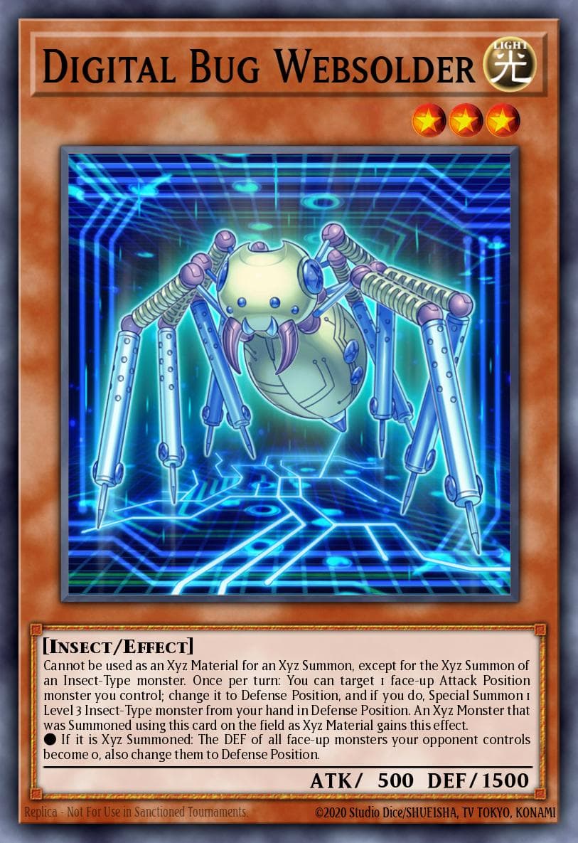 Digital Bug Websolder — 2017 Mega-Tins Mega Pack Yu-Gi-Oh! card by KAZUKI TAKAHASHI