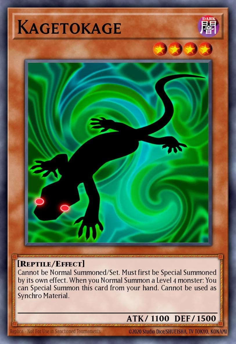 Kagetokage — Yu-Gi-Oh! card