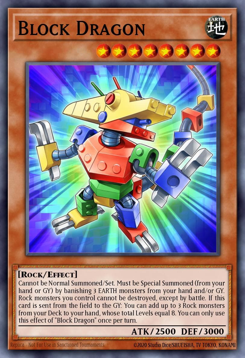 Block Dragon — Yu-Gi-Oh! card