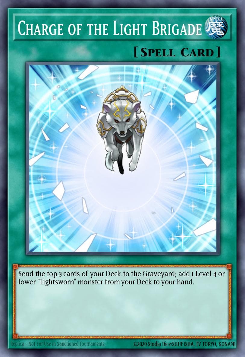 Charge of the Light Brigade — Yu-Gi-Oh! Championship Series 2025 Prize Cards