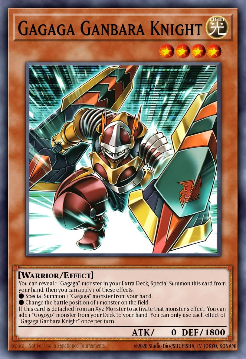 Gagaga Ganbara Knight — Duelist's Advance