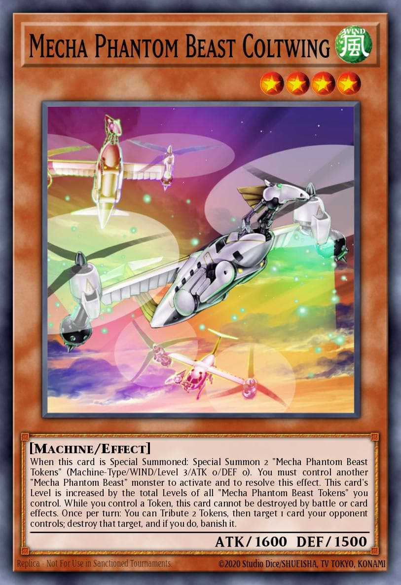 Mecha Phantom Beast Coltwing — Maximum Gold