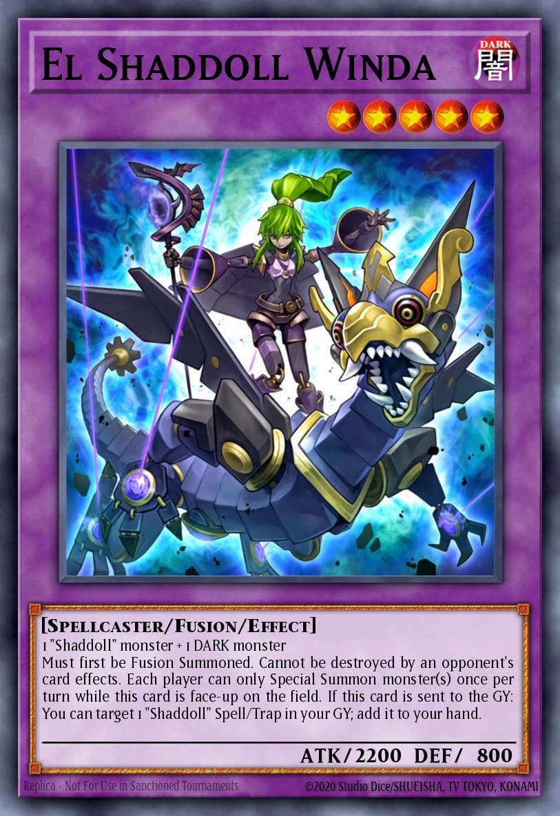 El Shaddoll Winda — Yu-Gi-Oh! card