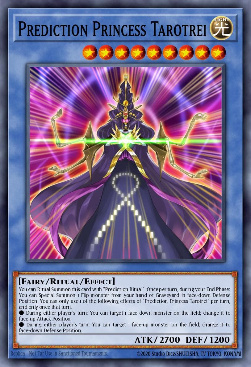 Prediction Princess Tarotrei — OTS Tournament Pack 2 Yu-Gi-Oh! card by KAZUKI TAKAHASHI