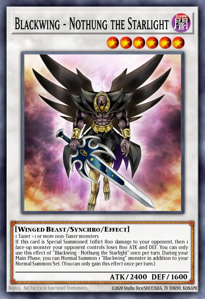 Blackwing - Nothung the Starlight — Legendary Duelists: Season 2