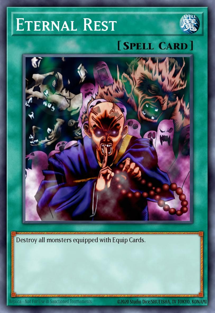 Eternal Rest — Magic Ruler Yu-Gi-Oh! card by KAZUKI TAKAHASHI