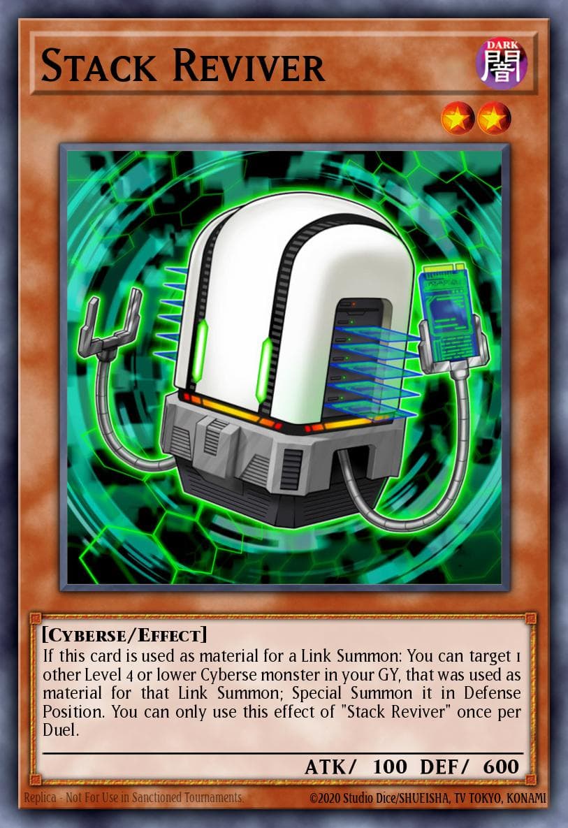 Stack Reviver — Star Pack VRAINS Yu-Gi-Oh! card by KAZUKI TAKAHASHI