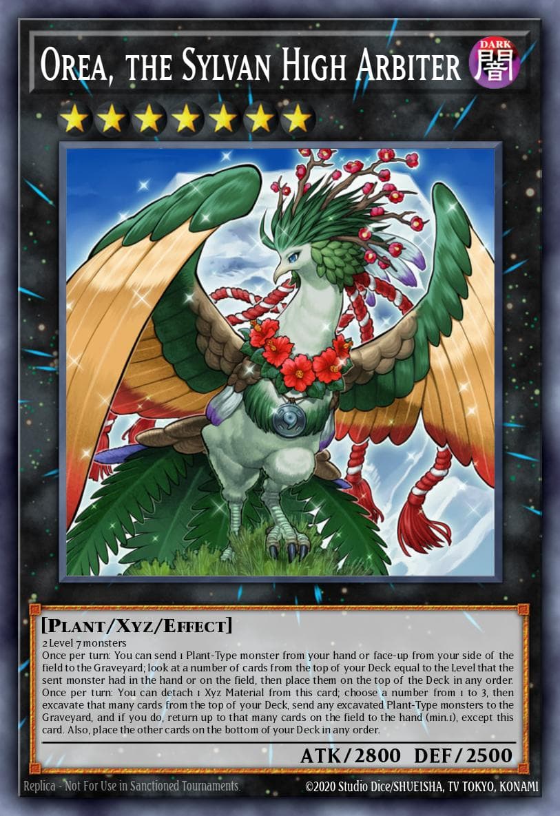 Orea, the Sylvan High Arbiter — Primal Origin Yu-Gi-Oh! card by KAZUKI TAKAHASHI