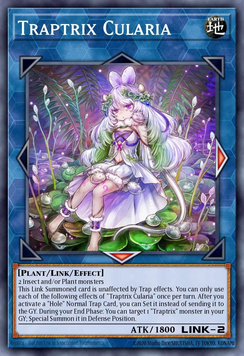 Traptrix Cularia — Lightning Overdrive Yu-Gi-Oh! card by LIOV-EN046