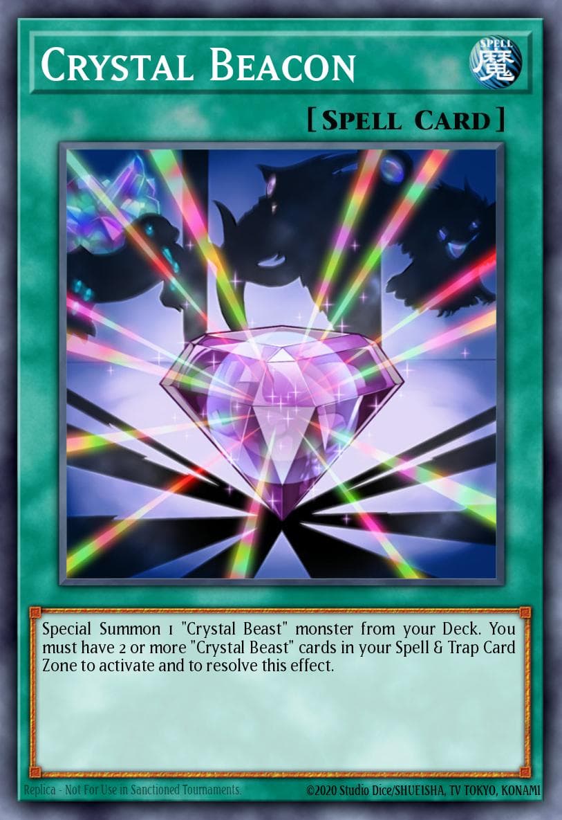 Crystal Beacon — Yu-Gi-Oh! card