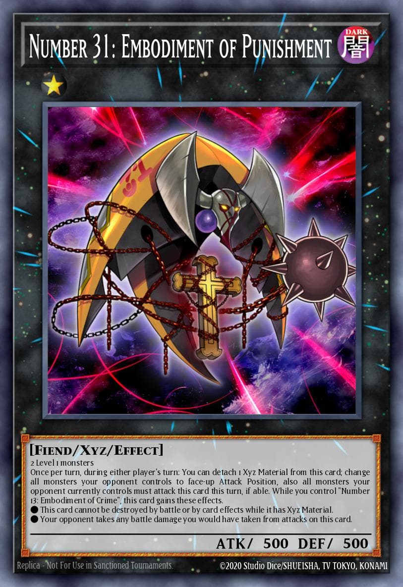 Number 31: Embodiment of Punishment — Premium Gold