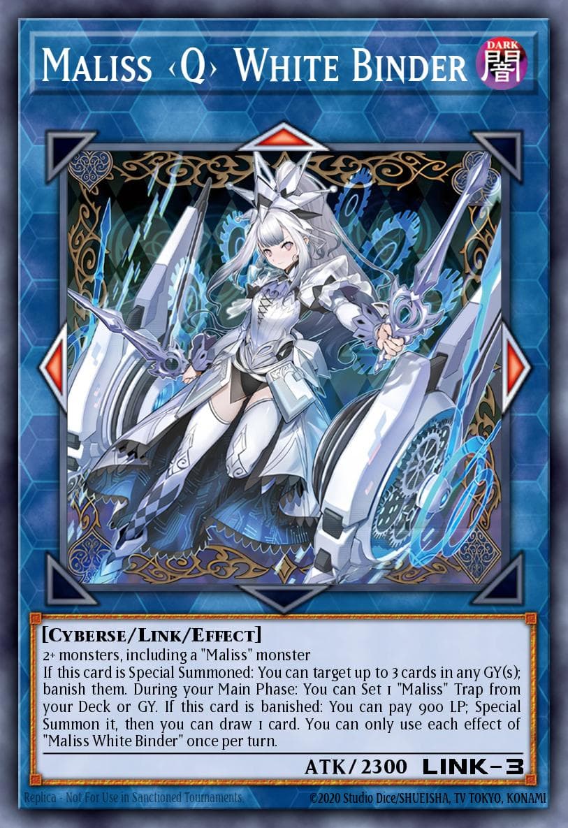 Maliss <Q> White Binder — 2025 Mega-Pack Tin