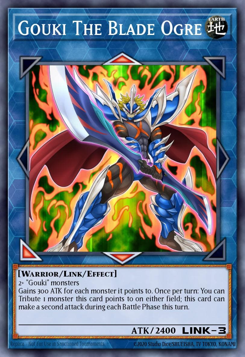 Gouki The Blade Ogre — Dark Neostorm Yu-Gi-Oh! card by KAZUKI TAKAHASHI