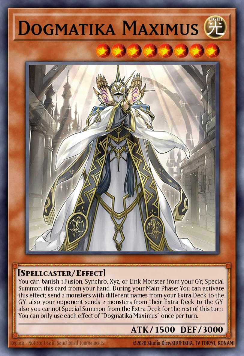 Dogmatika Maximus — Yu-Gi-Oh! card