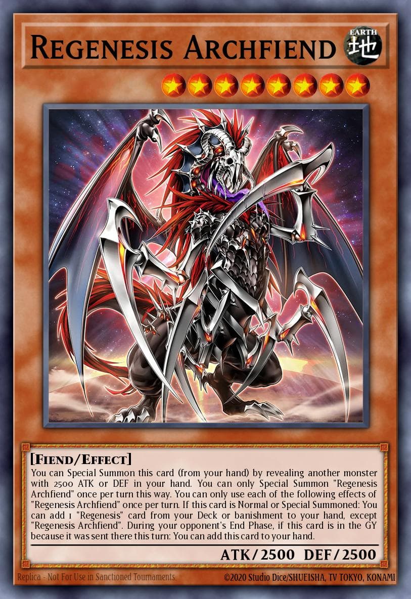Regenesis Archfiend — Alliance Insight