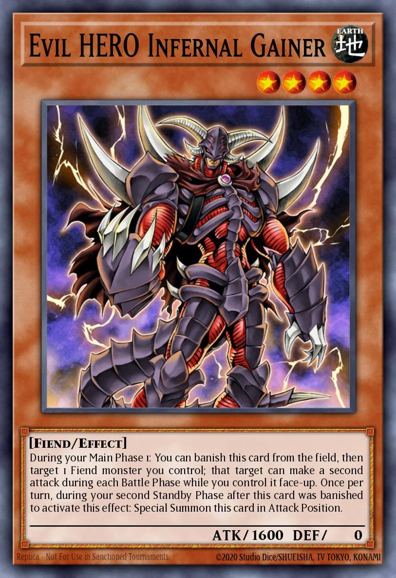 Evil HERO Infernal Gainer — Battle Pack 3: Monster League
