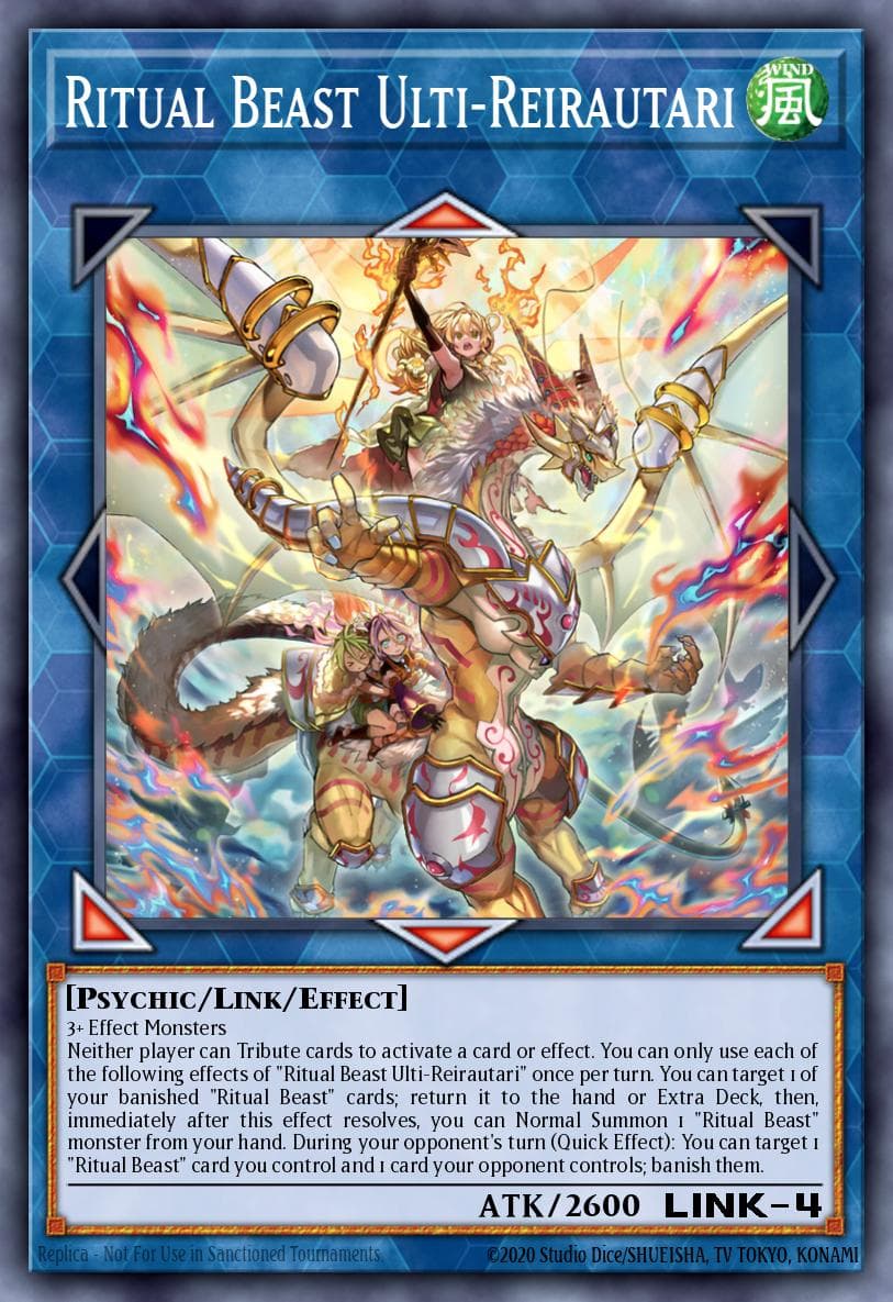 Ritual Beast Ulti-Reirautari — Battles of Legend: Terminal Revenge