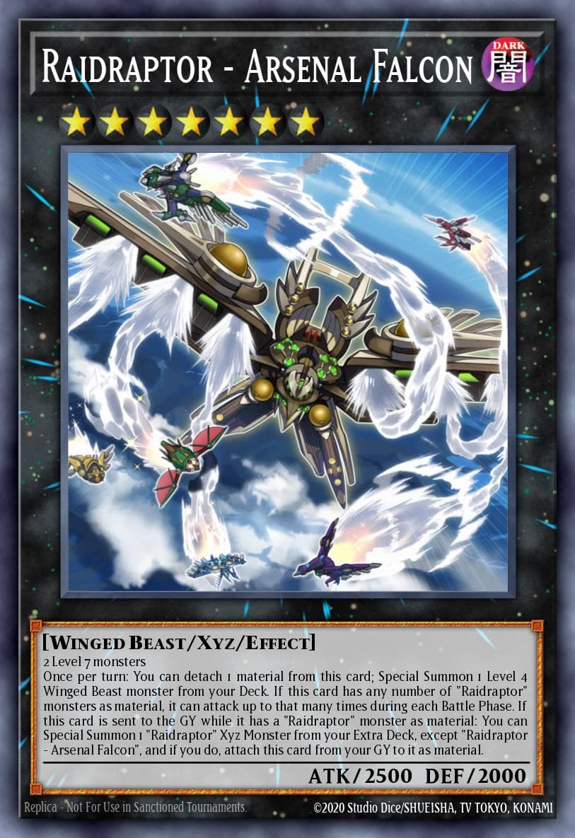 Raidraptor - Arsenal Falcon — Rise of the Duelist