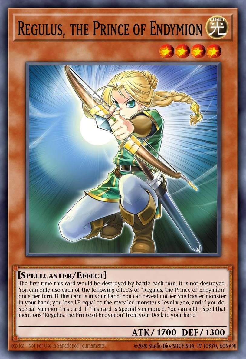 Regulus, the Prince of Endymion — ygo-unknown