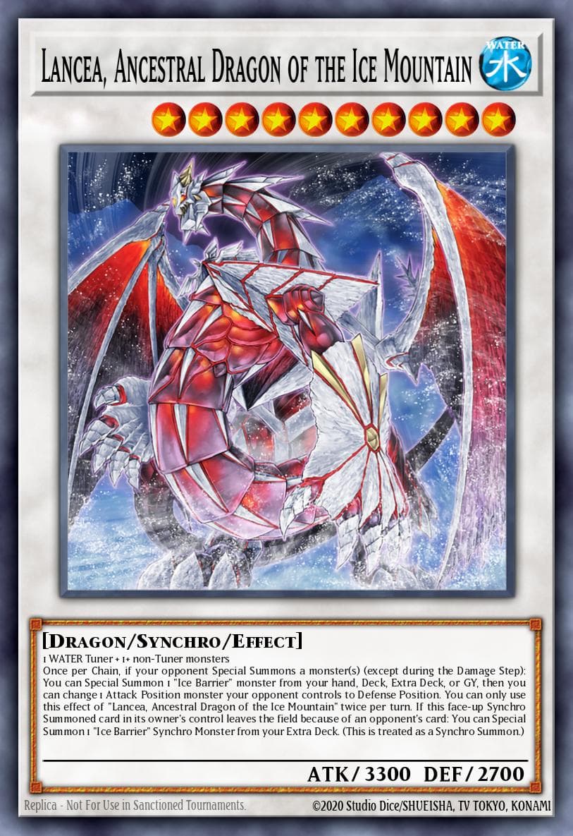 Lancea, Ancestral Dragon of the Ice Mountain — Battles of Legend: Terminal Revenge