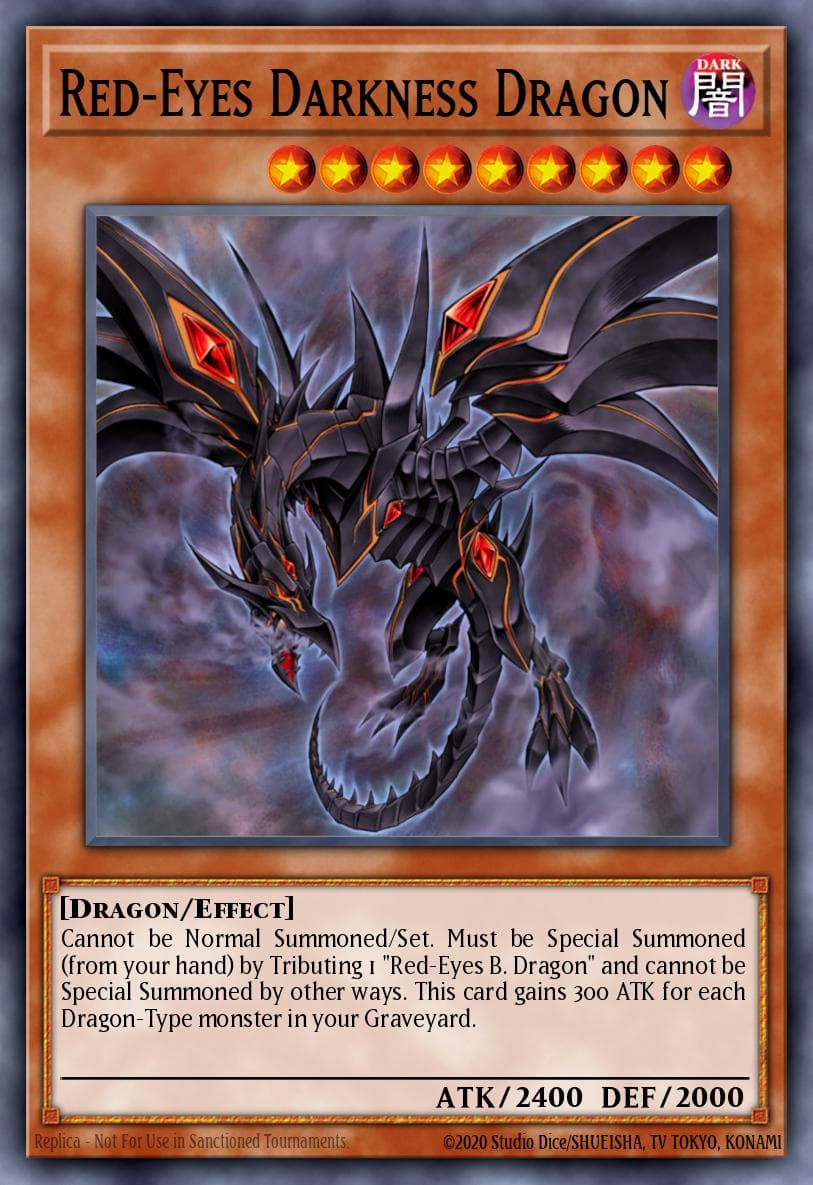 Red-Eyes Darkness Dragon — World Championship 2010 Card Pack