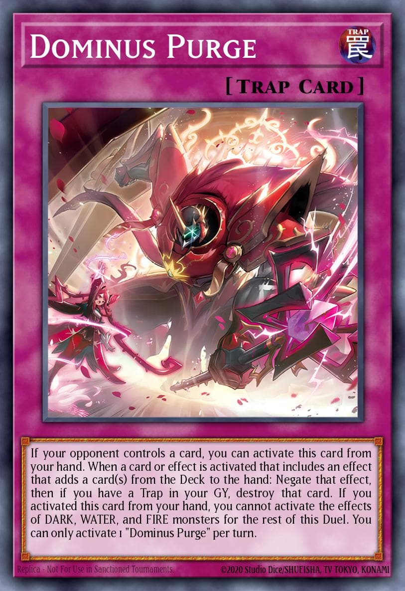 Dominus Purge — Yu-Gi-Oh! card